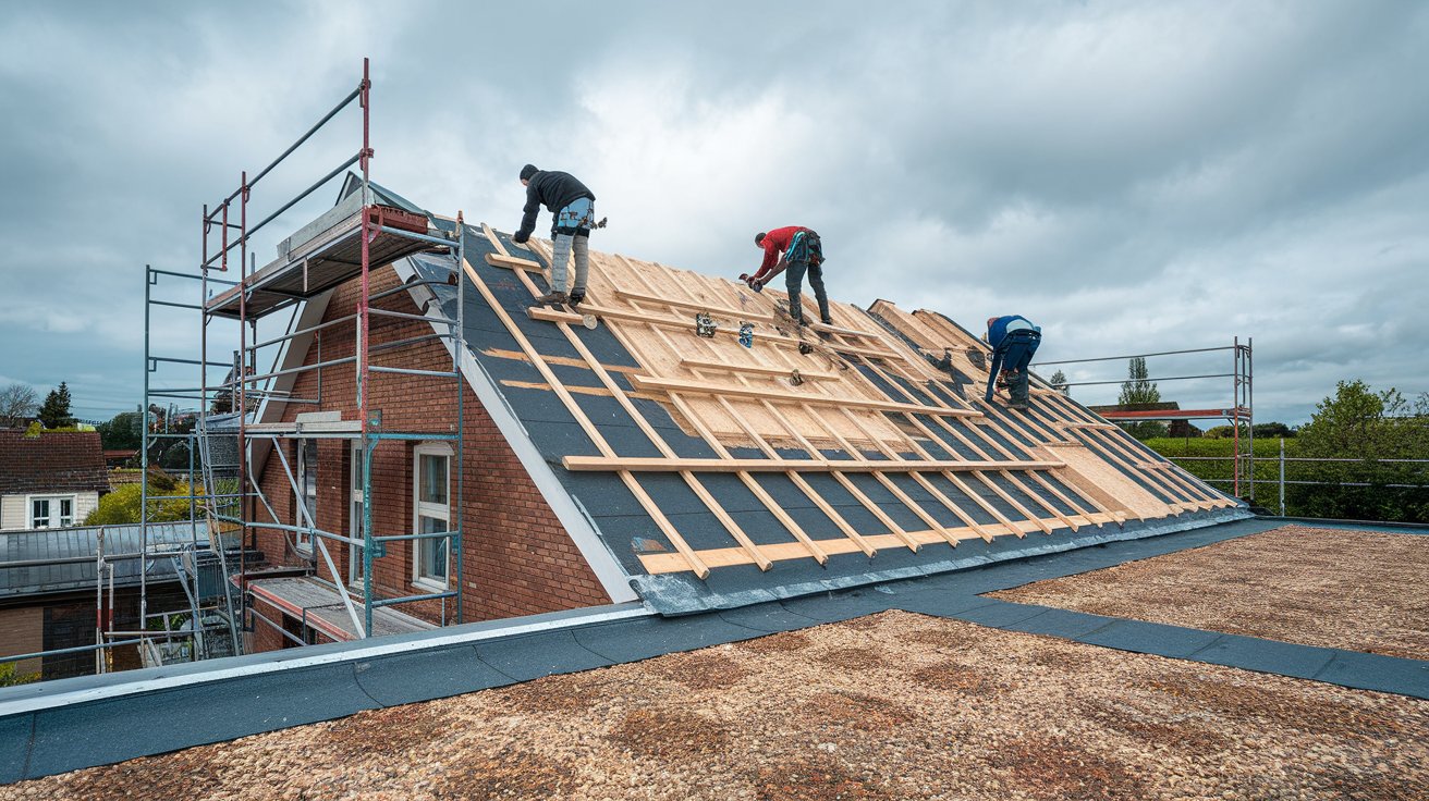 Changing a Flat Roof to Pitched